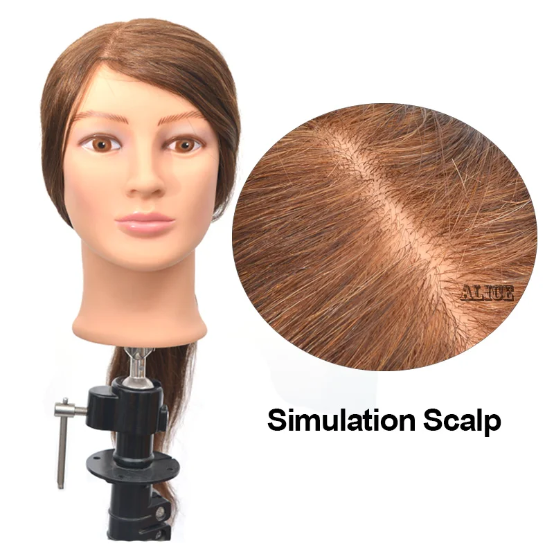 Praktek Hairdressing Asli Rambut Boneka 2