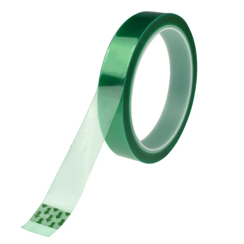 

Creative 33m PET Green Silicone High Temperature Adhesive Tape Solder Protect Coating Sticky PCB Electroplate Mask Shield Tape