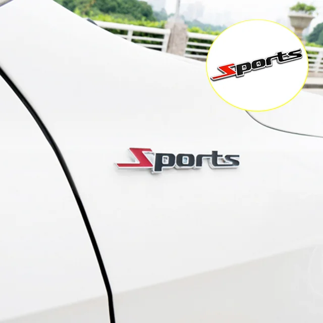 Car Styling 3D Metal SPORT Stickers: The Perfect Addition to Your SSANGYONG Chairman Rexton