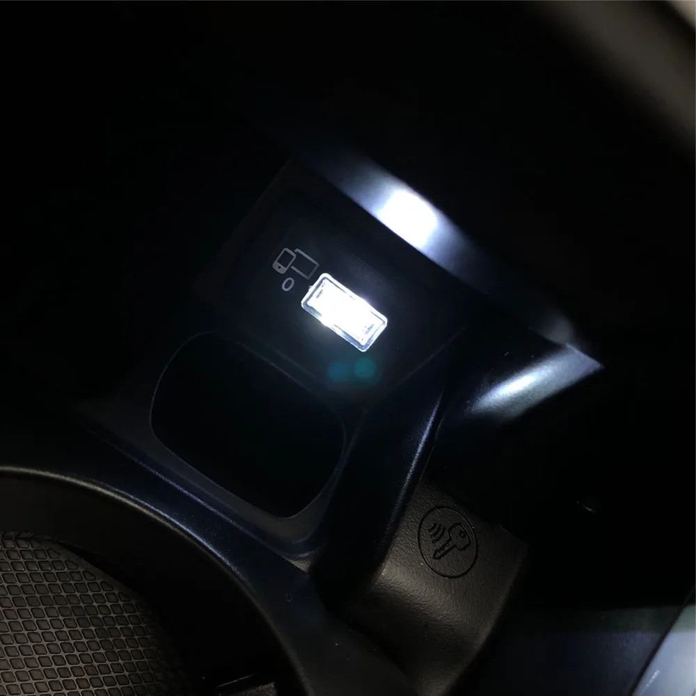 1 шт. автомобильные светодиодсветодиодный атмосферные декоративные лампы USB для