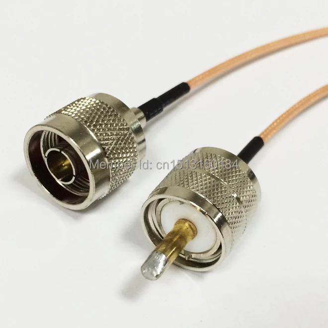New Modem Coaxial Pigtail Uhf Male Plug Connector Switch N Male Plug Connector Rg316 Cable 15cm