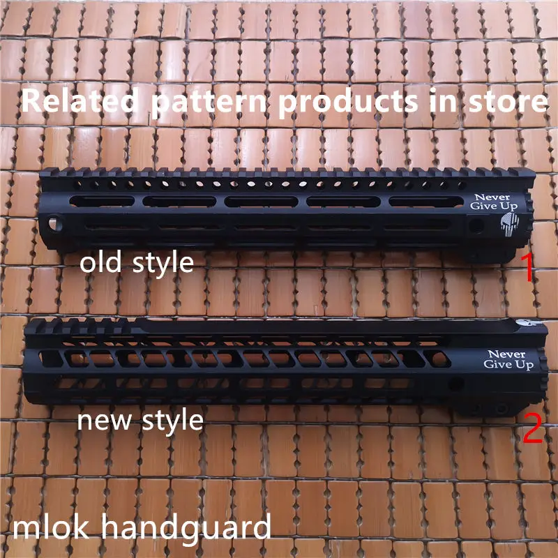 Мститель Выгравированный Тактический AR 15 M4 MLOK 7 10 12 дюймов тонкий поплавок Handguard