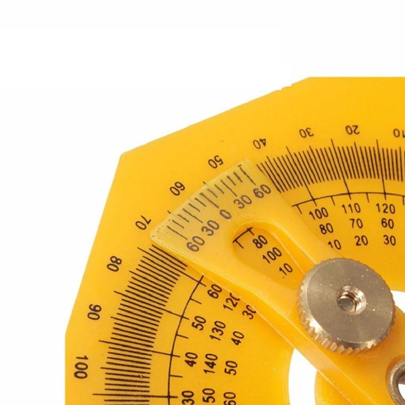 

Measure Arm Ruler Gauge Tool Angle Engineer 180 Degree Protractor Finder