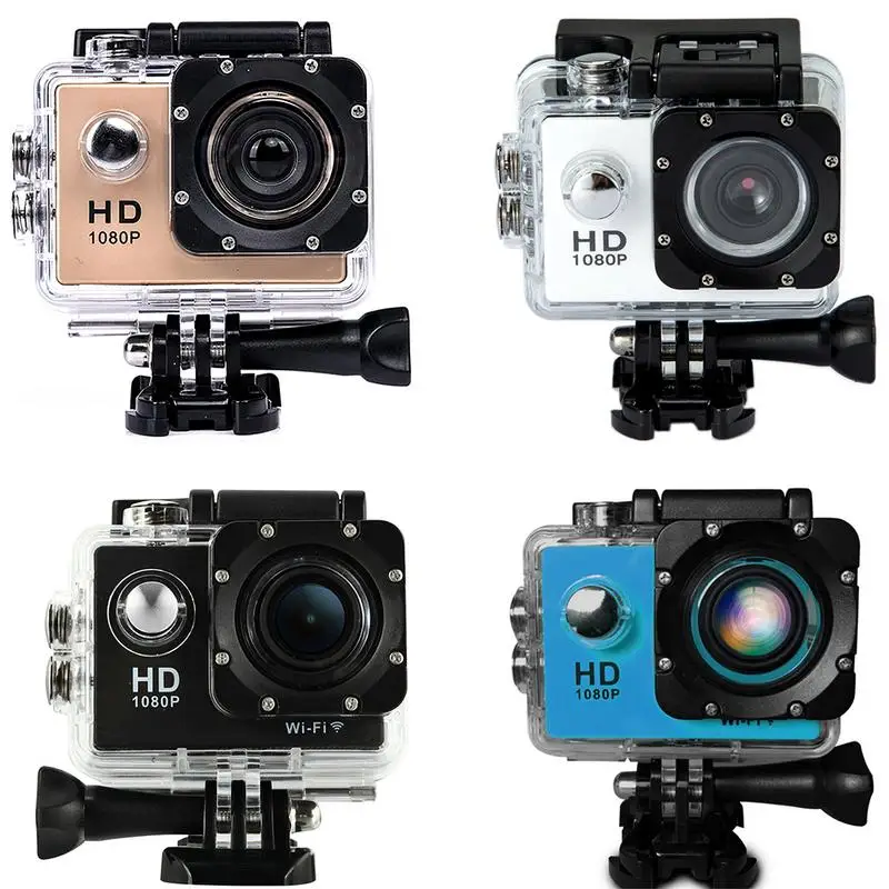 For HAMTOD HKJ400 2.0 Inch LCD Screen HD 1080P WiFi Motion Camera With Waterproof Case