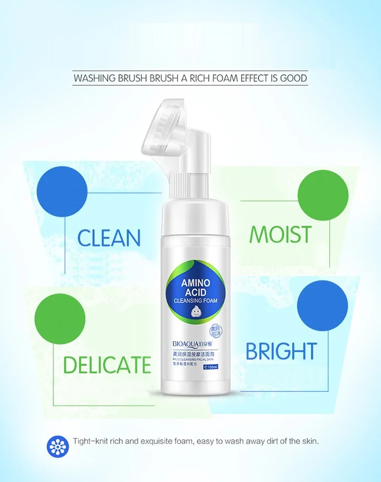 “ Lavar o Rosto Whitening Esfoliante Massagem Ácido Hialurônico