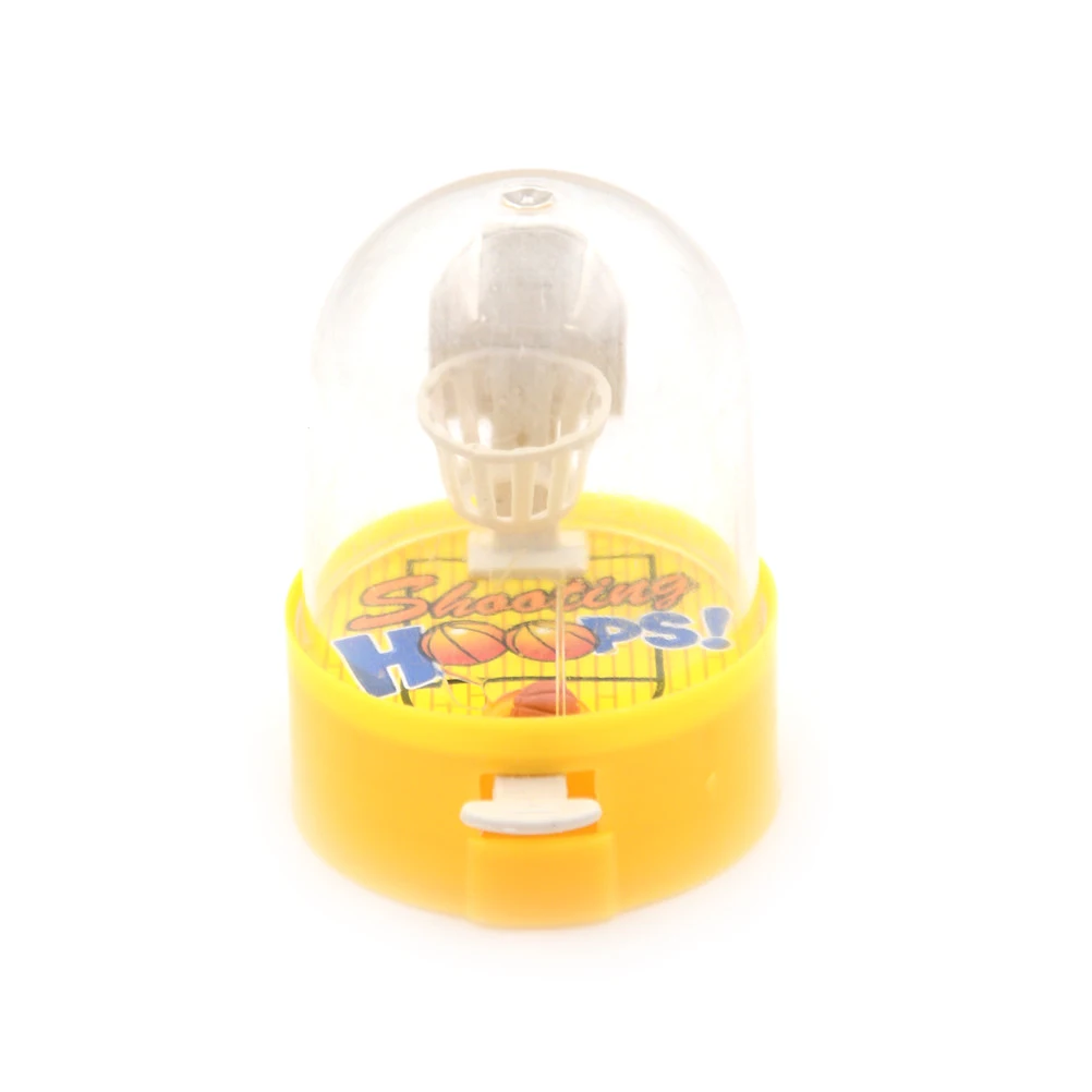 

New Mini Handheld Finger Ball Hand Basketball Hoops Shooting Puzzle Toy 1 Pcs Mini PVC Plastic Small For Children