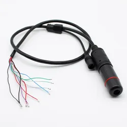 Built-in 48V POE Module CCTV end Cable LAN Power over Ethernet Lan RJ45+DC Ports Cables for IP camera board module Adapter