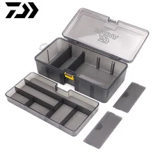 DAWA многофункциональная решетчатая коробка для рыболовных снастей отсеки для хранения DAIWA Рыболовная Приманка ложка крючок для ловли на приманку коробка передач