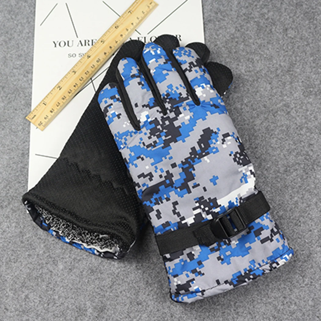 Зимние теплые перчатки для защиты рук камуфляжные наручные варежки для мужчин s женские Тактические Военные перчатки мужские камуфляжные спортивные перчатки