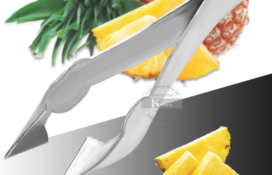Konco нож для чистки ананаса слайсер очистка ананаса инструменты для открывания фруктов инструменты для фруктов