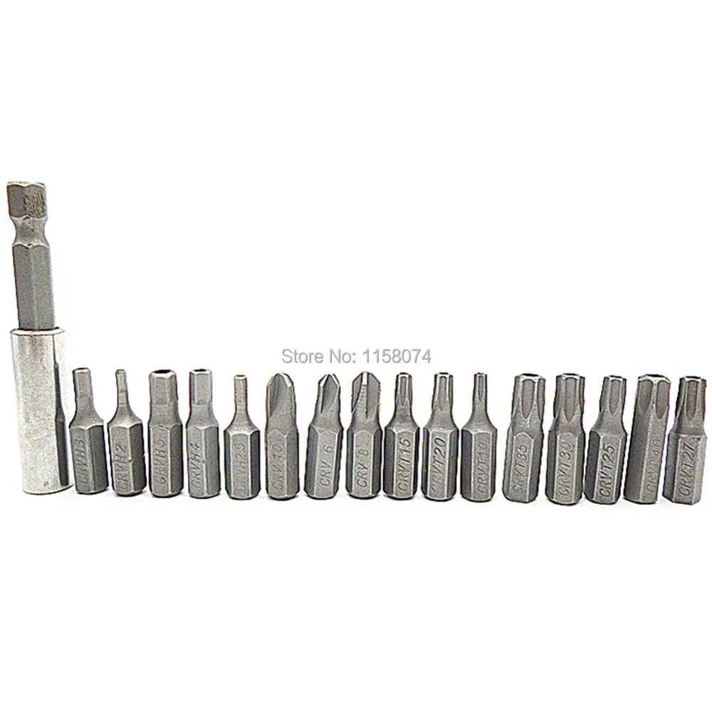 33pc Security Tamper Proof Torq Torx Hex Bit Set