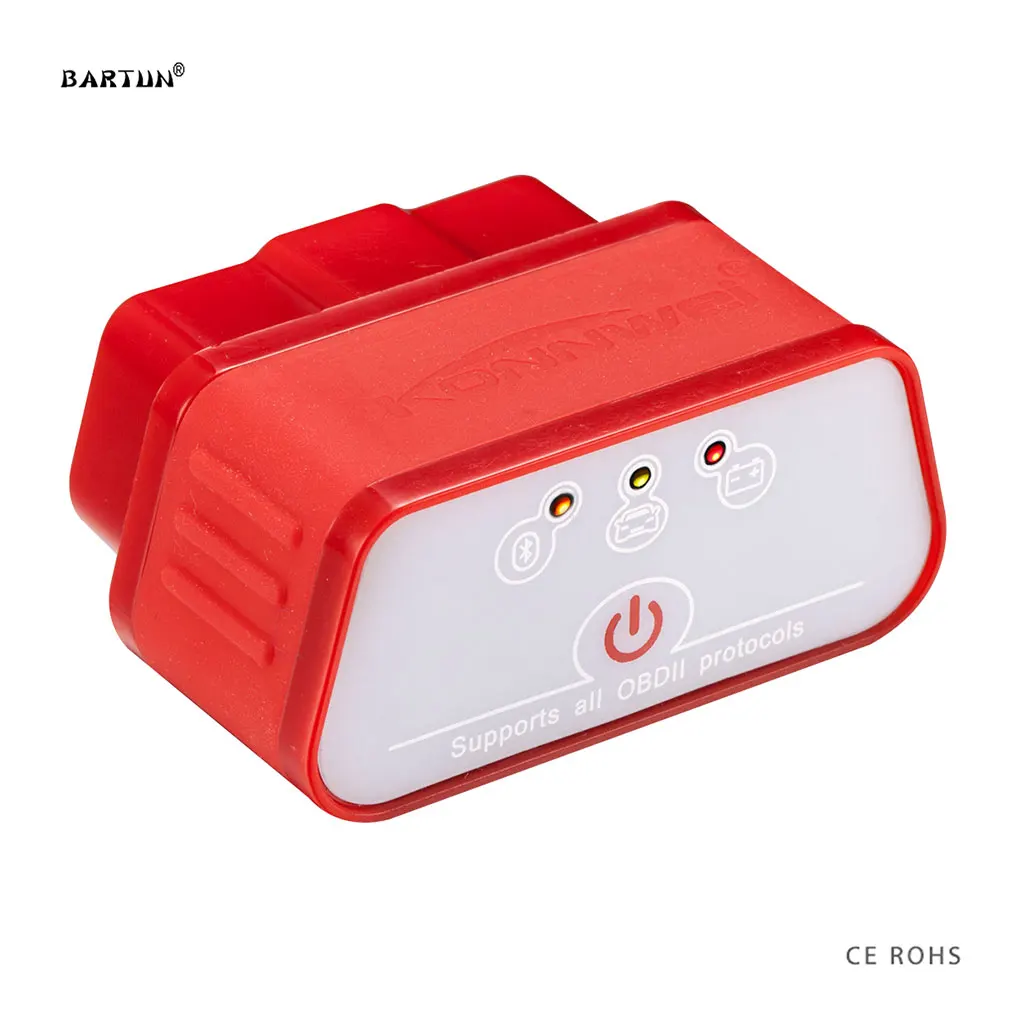 Автомобильный диагностический Bluetooth сканер OBD2 Elm327 V1.5|Считыватели кодов и