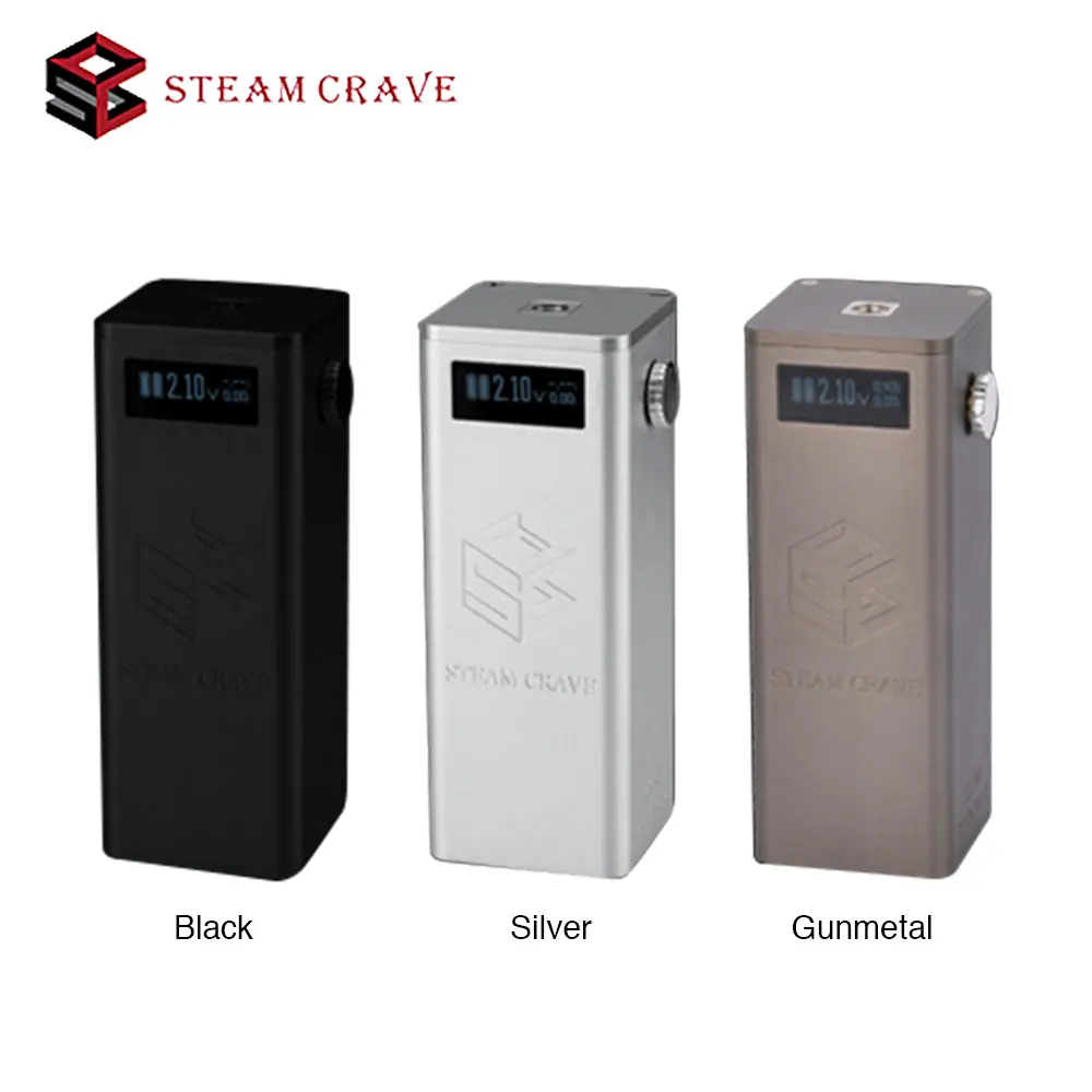 

Vape mod Steam Crave Titan PWM VV 300W Box MOD for Aromamizer Titan RDTA 25ms Fast Firing Speed E-cigarette Mod