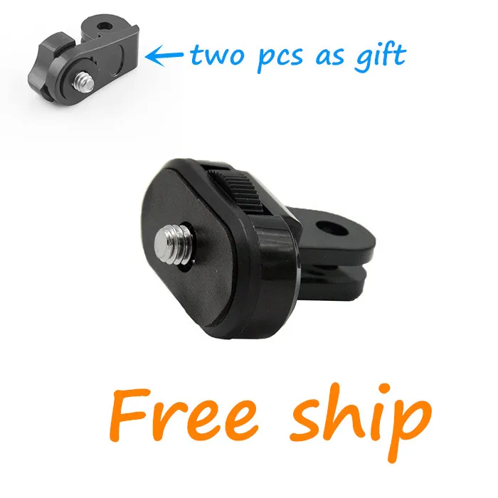 

Sport & action video camera mount 1/4" screw for sony HDR-AZ1 HDR-AS100V AS300 AS15 AS20 AS50 FDR-X1000V X3000 for gopro