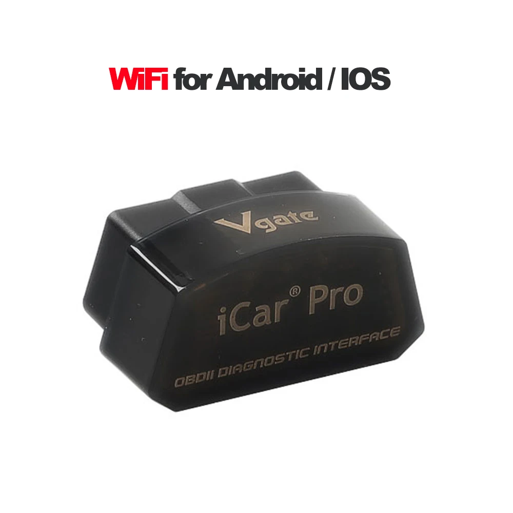 Vgate iCar pro bluetooth 3,0/4,0/WiFi Android/PC/iosподдерживает режим автоматического пробуждения ELM327 v2.1 OBDII считыватель кодов диагностический инструмент - Цвет: WiFi Version