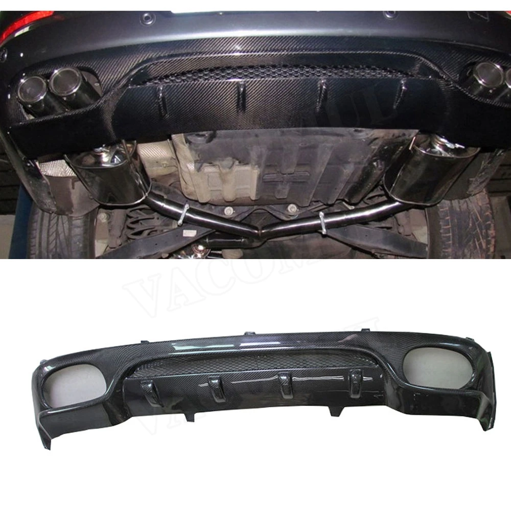 Задний спойлер диффузора для Volkswagen Passat CC VW 2010-2014 молдинг из углеродного волокна