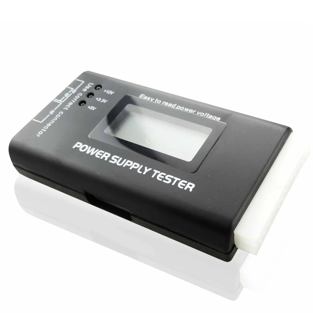 ATX ITX BTX Computer 20 & 24 Pin Power Dedug card CPU HDD SSD Floppy Drive Grapgics Card Power Supply Tester LCD Screen