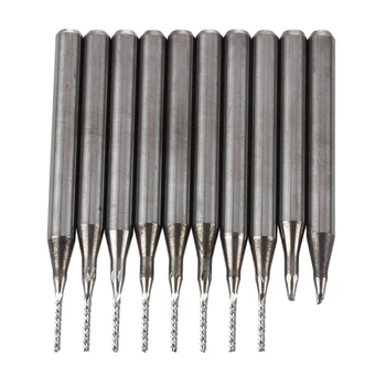 

10 pcs Carbide PCB End Mill 0.8mm