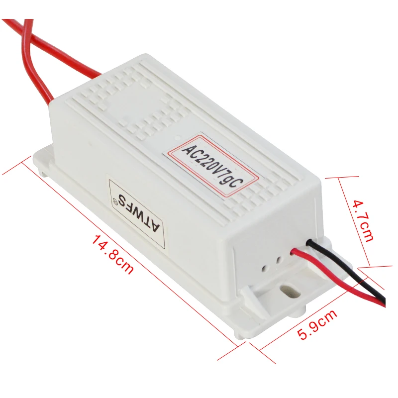 ATWFS генератор озона 7g 220 v/110 v/12 v+ 2 шт 3,5g керамическая пластина(аксессуар генератора озона) Озонатор