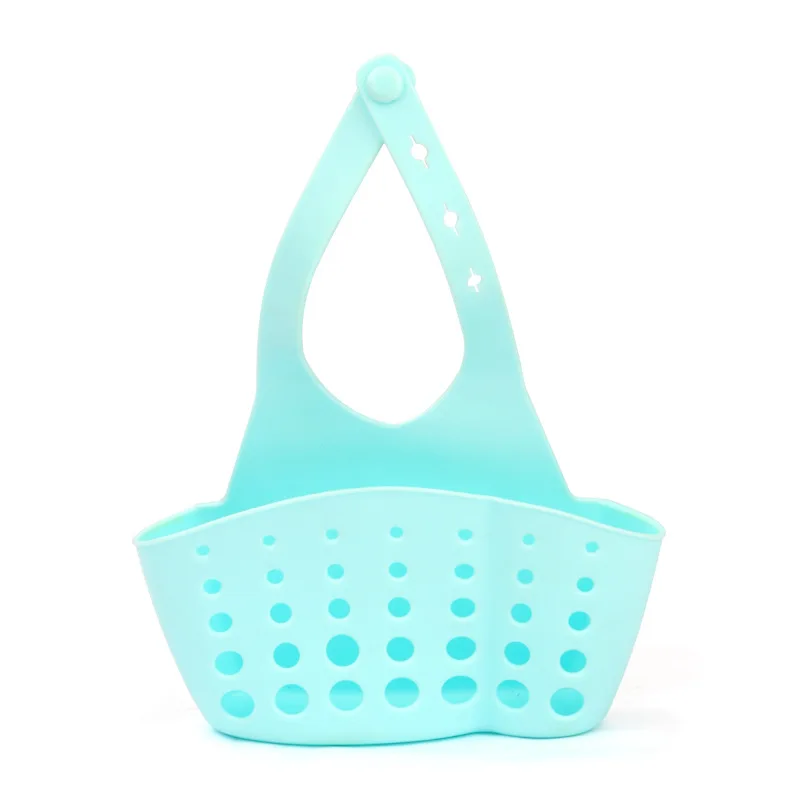 style 1 blue Регулируемая оснастка раковина стойка для хранения губок кухня Органайзер ванная комната настенная полка мыло крюк присоска губка держатель дропшиппинг - Цвет: style 1 blue