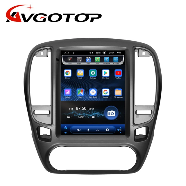 Excellent AVGOTOP Android 8.1 vertical screen Car Multimedia Tesla GPS NAVIGATION Radio player for Nissan Sylphy Bluebird 2008-2012 0