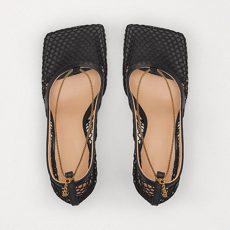 Sandalias Mujer коллекция 2019 года Летние босоножки из сетчатого материала женские