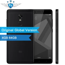 Original global versión xiaomi redmi note 4 smartphone 4 gb 64 gb snapdragon 625 Octa Core CPU 5.5 ''1080 p Pantalla 13.0 MP FCC CE(China (Mainland))