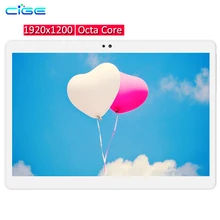 Оригинальный 10.1 дюймов cige M9 Dual SIM планшетный ПК Android 6.0 Octa Core телефонный звонок таблетки gps двойной Wi-Fi 4 ГБ Оперативная память 64 ГБ Встроенная память