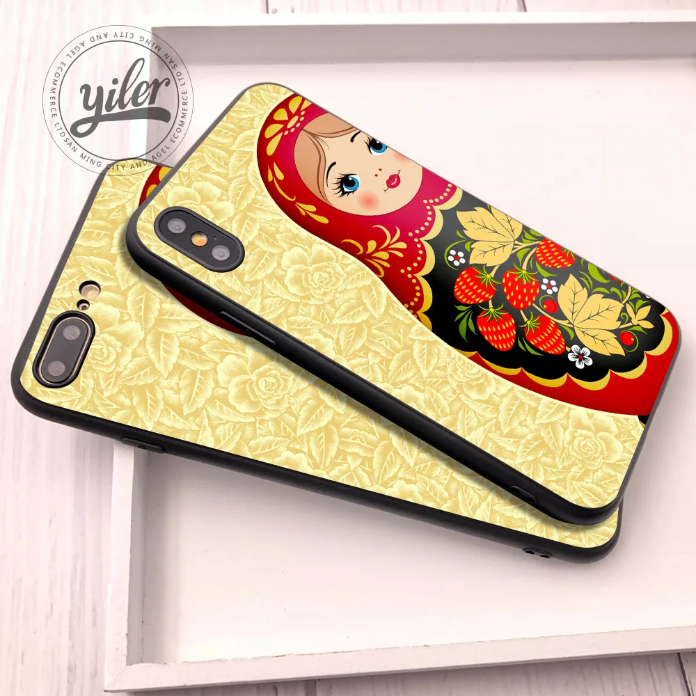 iphone 8 plus phone case Coque Cute matryoshka For iPhone XS 12 mini 11 Pro Max  Case For iPhone 7 8 Plus 5 5S 6 6S 7 8 Plus XS X XR SE 2020 Cases Cover iphone 8 case