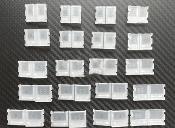 

10PCS AB Buckle Clip 2s 3s 4s 5s 6s Model Lithium Battery Balance Plug Protector Connector Saver Protective Case for RC Aircraft