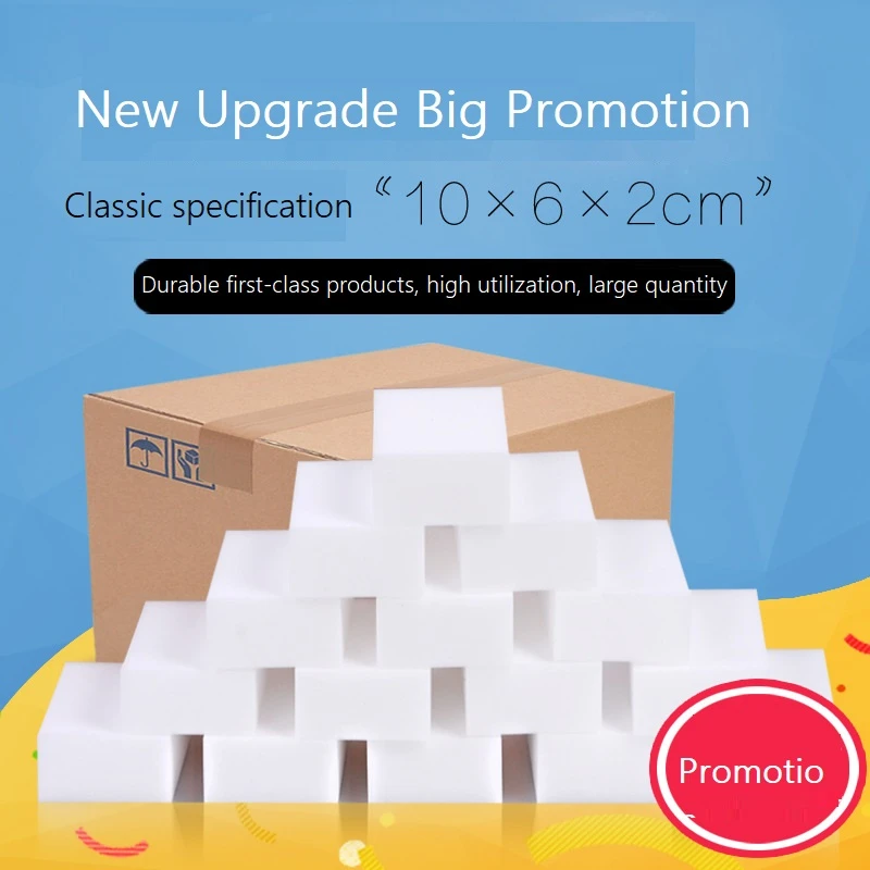 

8/20/28/50PCS Hot Sale Magic Cleaning Eraser Sponge Bulk Melamine Sponge Magic Scrub Office Bathroom, Bathtub, Floor