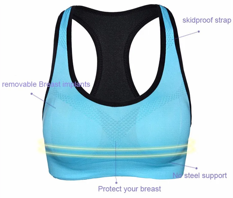 UMLIFE Women Crop Top Yoga Bra Fitness Short Running Women Sports Bra Push Up Sexy Strench Tank Top Sport Top Colete Feminino (3)