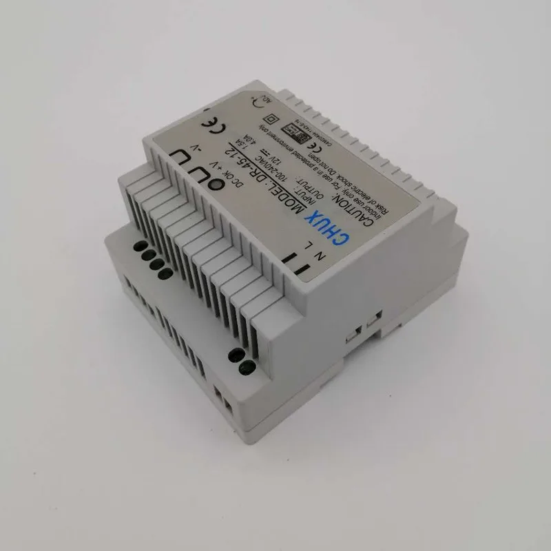 Трансформатор питания CHUX 45 Вт на Din рейку 110 В 220 В|switch power|switching power supplyled din |
