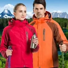 Зимние осенние спортивные куртки для мужчин и женщин, ветронепроницаемая Водонепроницаемая Теплая Лыжная одежда для рыбалки