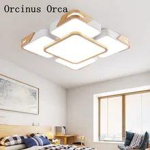 

Nordic Modern Simple LED ceiling lamp Living Room Restaurant Bedroom Japanese-style Stitching Creative Sky City ceiling lamp