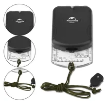 Naturehike Профессиональный Мини Компас Карта шкала линейка многофункциональное оборудование открытый туризм кемпинг Выживание