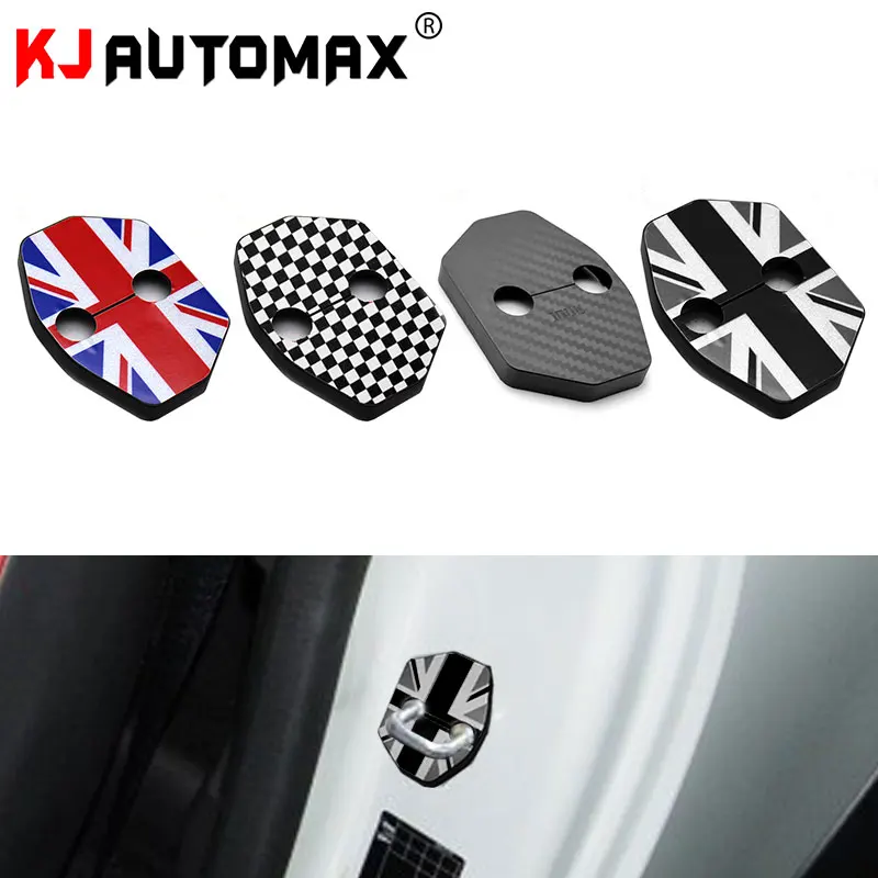 KJAUTOMAX для Mini Cooper R55 R56 R57 R58 R59 защитная крышка замка двери аксессуары стайлинга