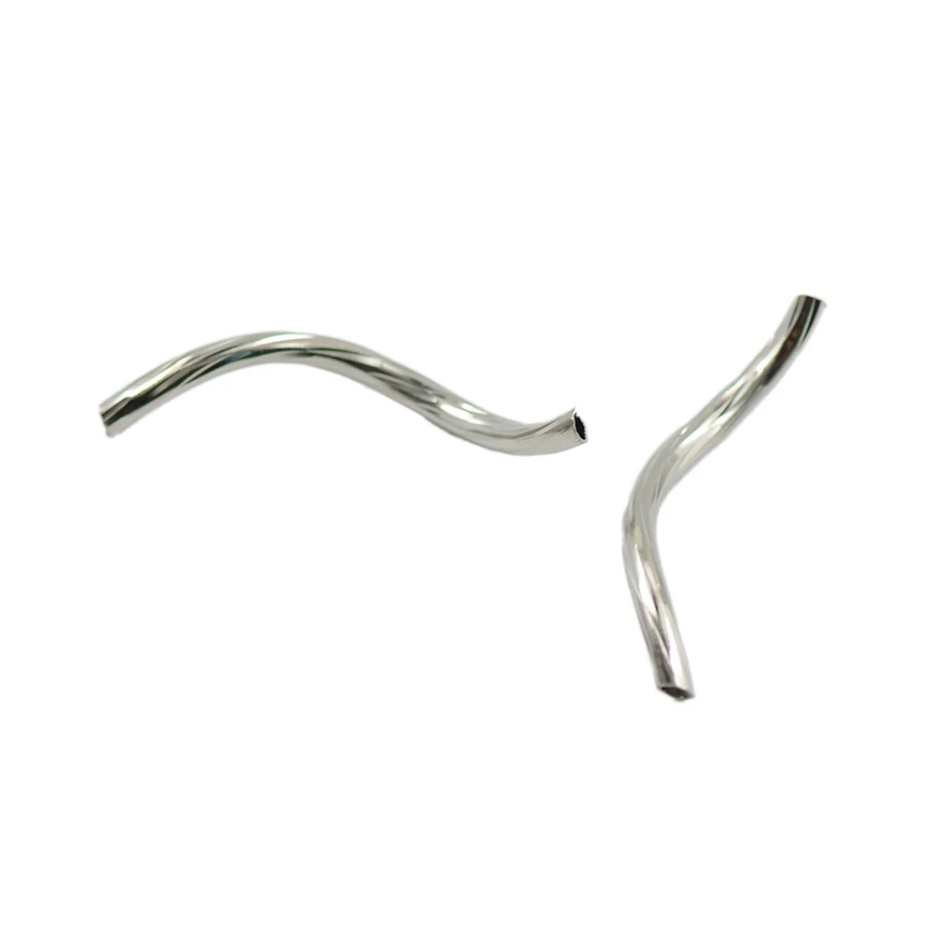 50pcs Noodle Tube Spacer Beads for DIY Craft Jewelry Making Bracelet Necklace