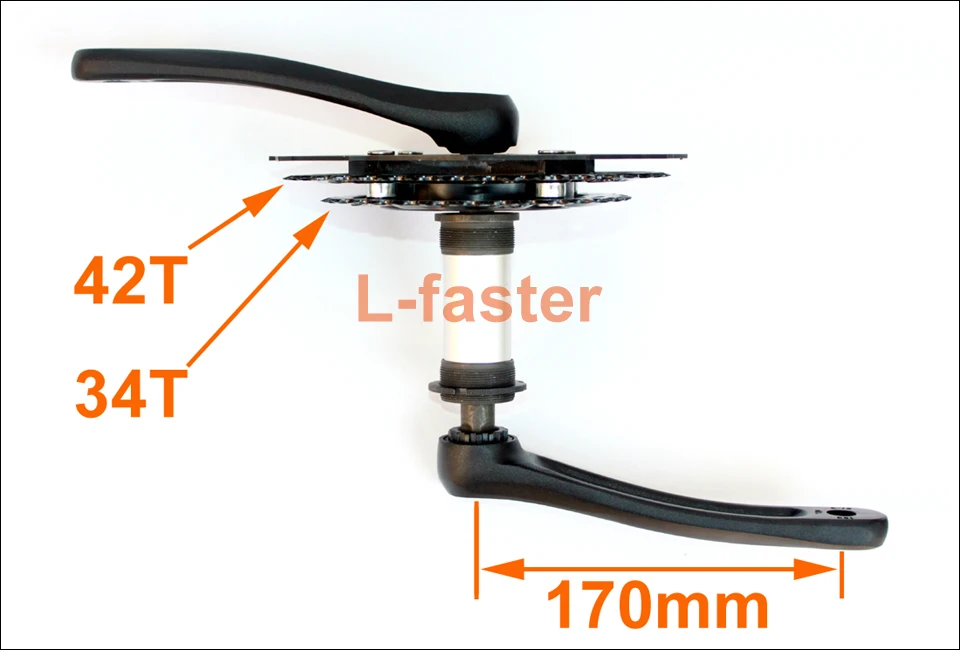 middle drive crankset -5-960