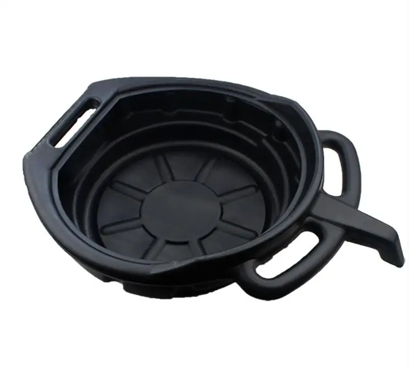15l Plastic Oil Drain Pan Wast Engine Oil Collector Tank Gearbox Oil