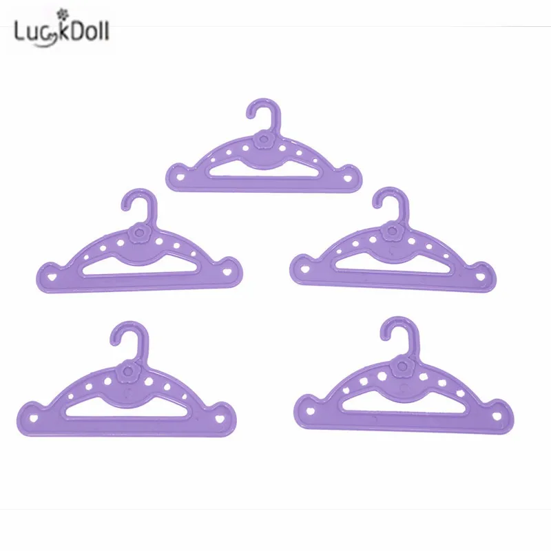 LUCKDOLL 5 шт./вешалка для одежды 18 дюймов американский размер 43 см аксессуары детской