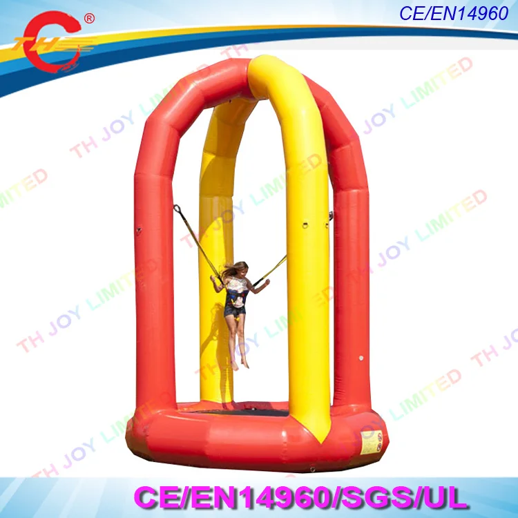 inflatable bungee jump tranpoline 2