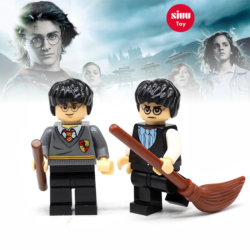 

Harry Potter Legoing Figures Hermione Granger Lord Voldemort Ron Draco Malfoy Harry Building Blocks Single Sale Toy For Children
