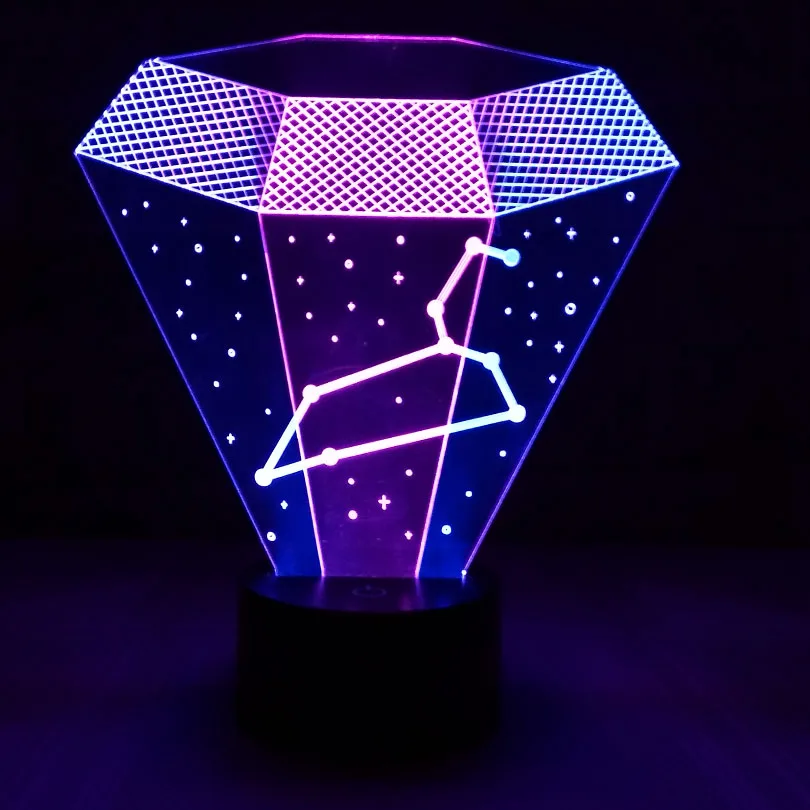 3d night lamp led