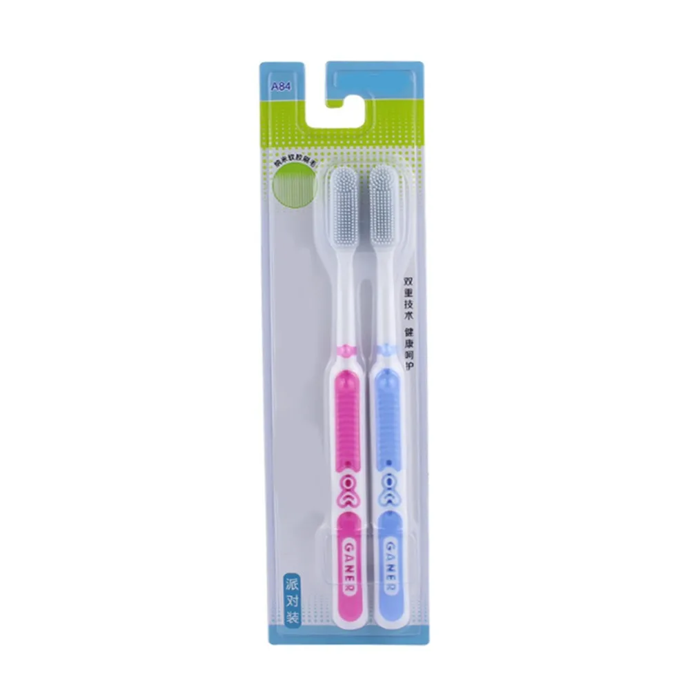 

2pcs/lot Teeth Whitening Nano Professional Adults Toothbrush Take Good Care of Your Tooth Oral
