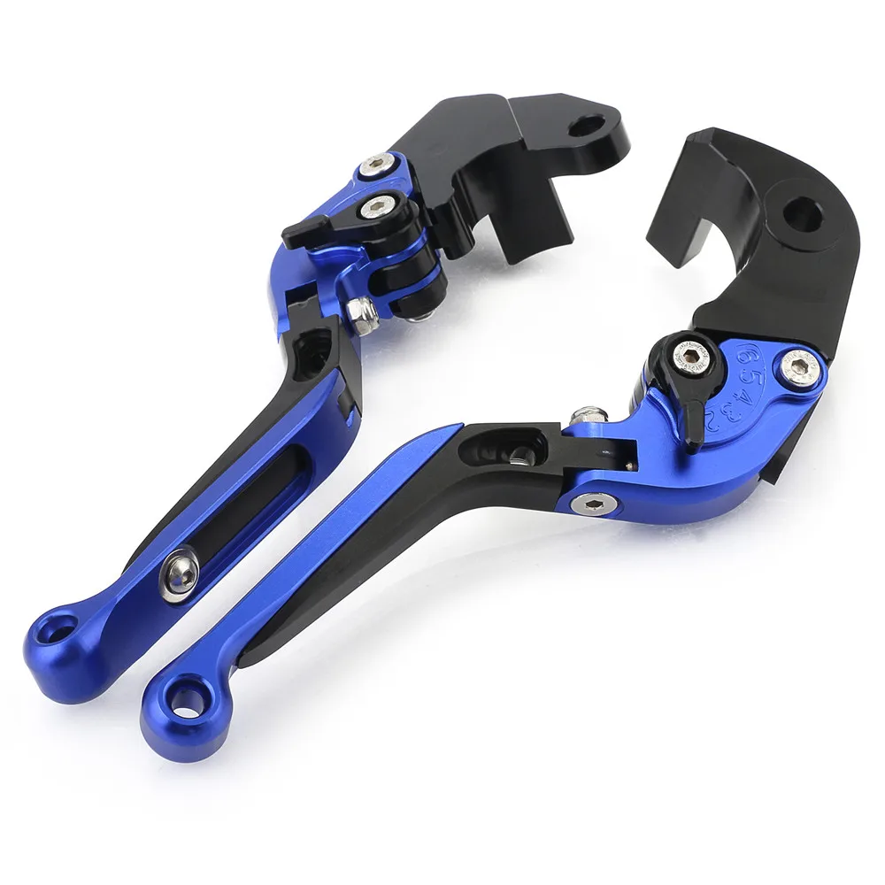 Folding Clutch Brake Lever For Suzuki GSXR600 750 2011-2015 Black Gold