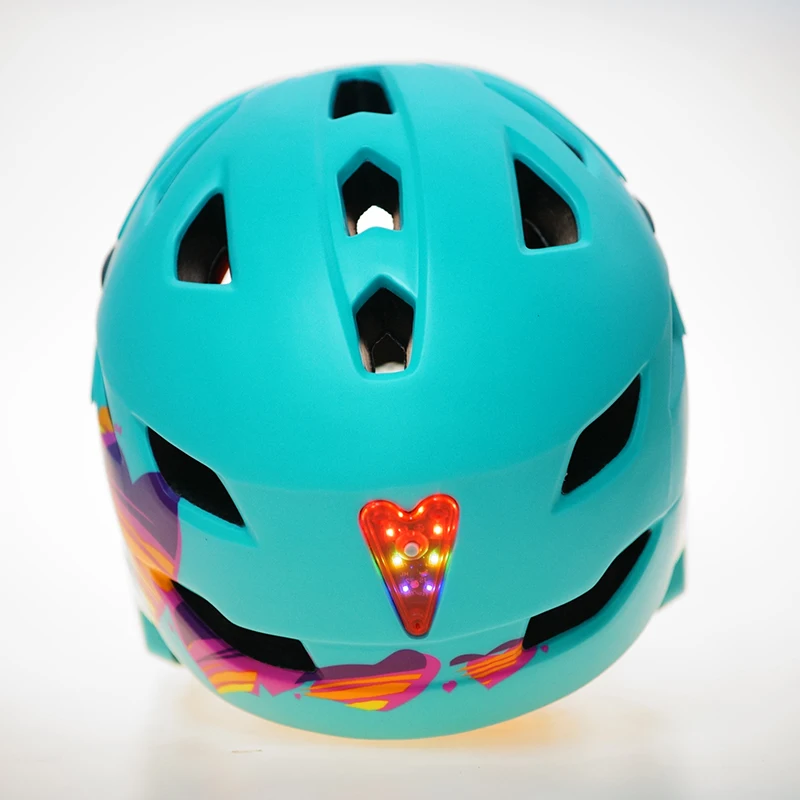 BoysGirls Casco capacete da bicicleta MtbRoad горный велосипед шлем с подсветкой козырек велосипедный шлем для катания на лыжах сноуборде детский