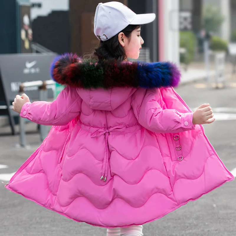 Baby Girl Winter Jackets 2018 Warm Natural Fur Collar Hooded Down Jackets Thick Parka Christmas Teenage White Duck Down Coat 12 цена Baby Girl Winter Jackets 2018 Warm Natural Fur Collar Hooded Down Jackets Thick Parka Christmas Teenage White Duck Down Coat 12 цены онлайн