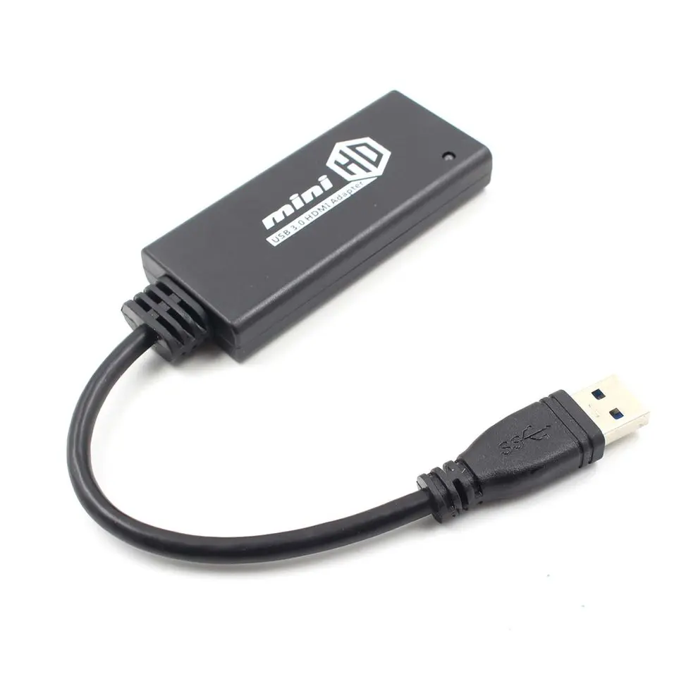 5pcs Mini USB 3.0/ USB 2.0 To HDMI Adapter USB HDMI Connector External Graphics Audio Card Converter For Windows For Mac OS цена 5pcs Mini USB 3.0/ USB 2.0 To HDMI Adapter USB HDMI Connector External Graphics Audio Card Converter For Windows For Mac OS цены онлайн
