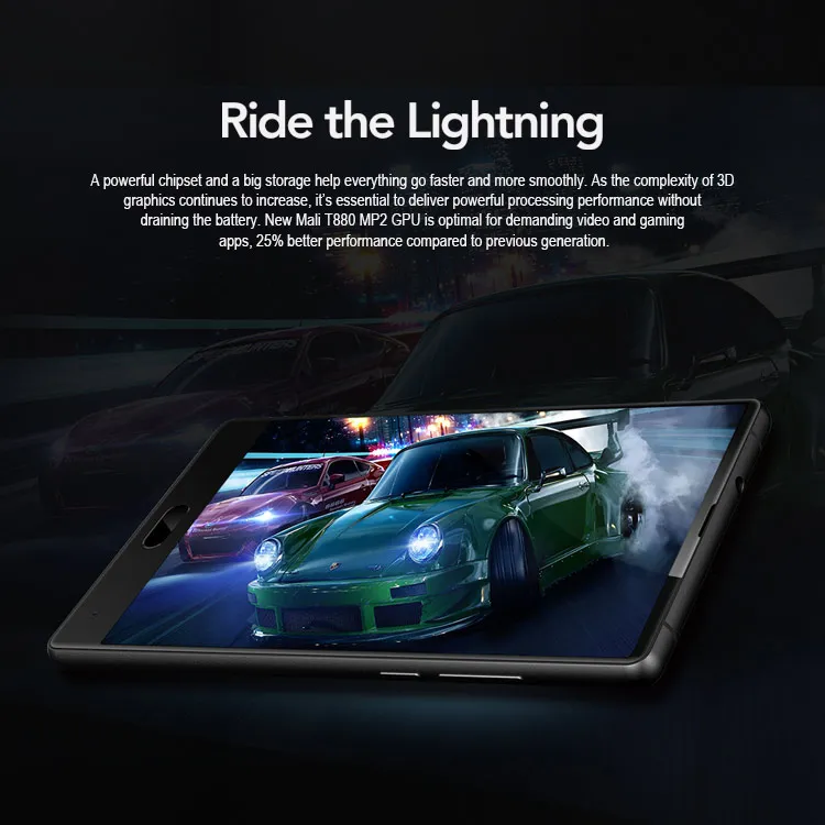MAZE ALPHA 4GB RAM 64GB ROM MTK Helio P25 2.5GHz Octa Core 6.0 Inch 2.5D Corning Gorilla Glass FHD Screen Dual Camera Android 7.0 4G LTE Smartphone